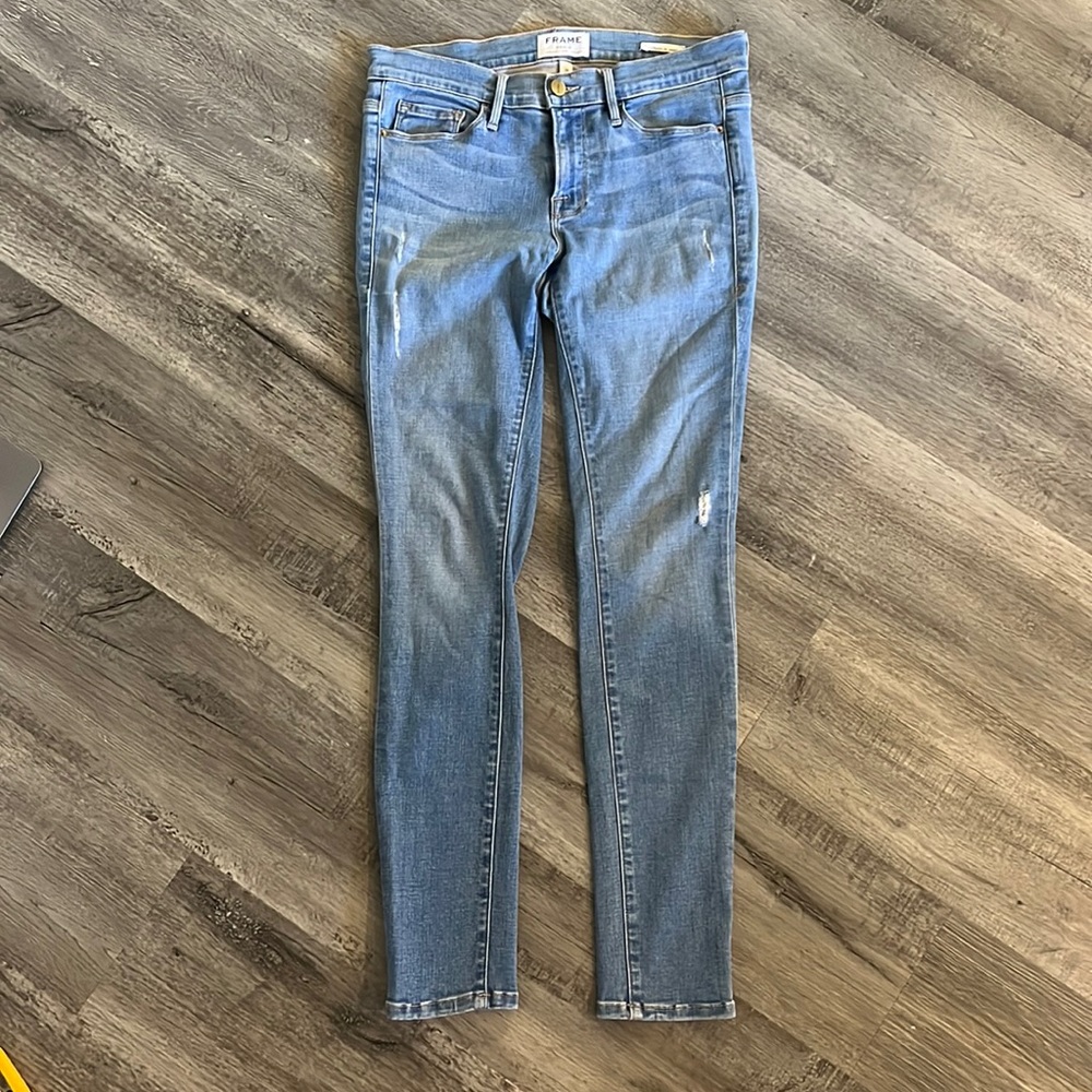 FRAME Denim Skinny Jeans